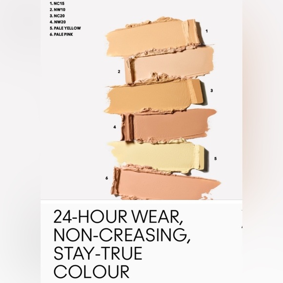 New MAC studio fix conceal & correct palate pale yellow pale pink - Picture 5 of 7